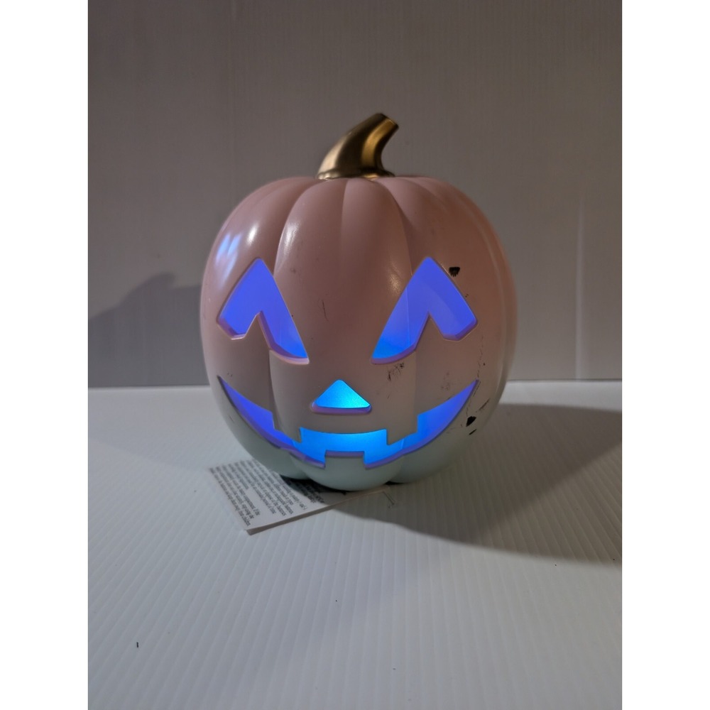 New Target Bullseye Playground 8" Led Halloween Pumpkin Lights Up 🎃